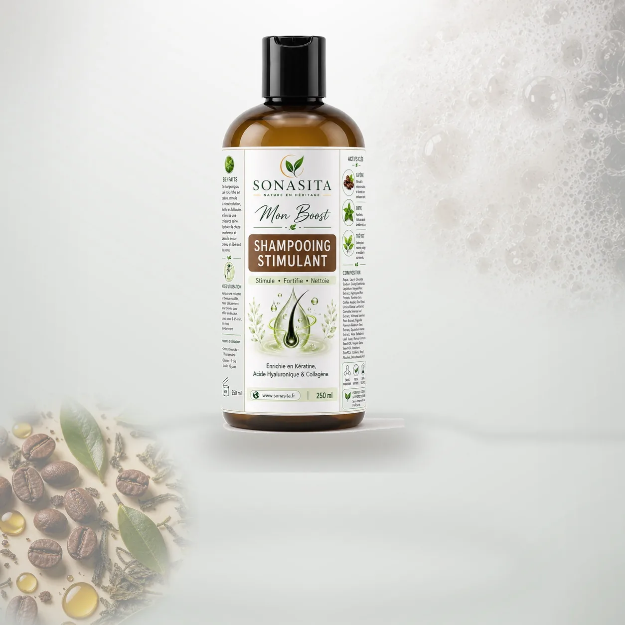 Anti-Chute - Shampoing Stimulant à la Caféine — miniature 2