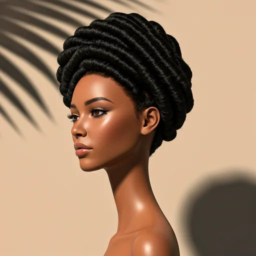 Coiffure protectrice au fil Sonasita