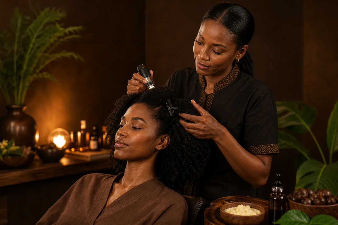 Texture soin et expertise botanique